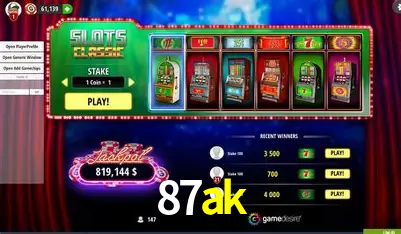 Descubra o Mundo do Cassino Online com 87ak